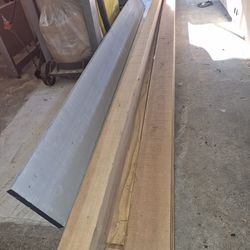 Rough cut fir timbers