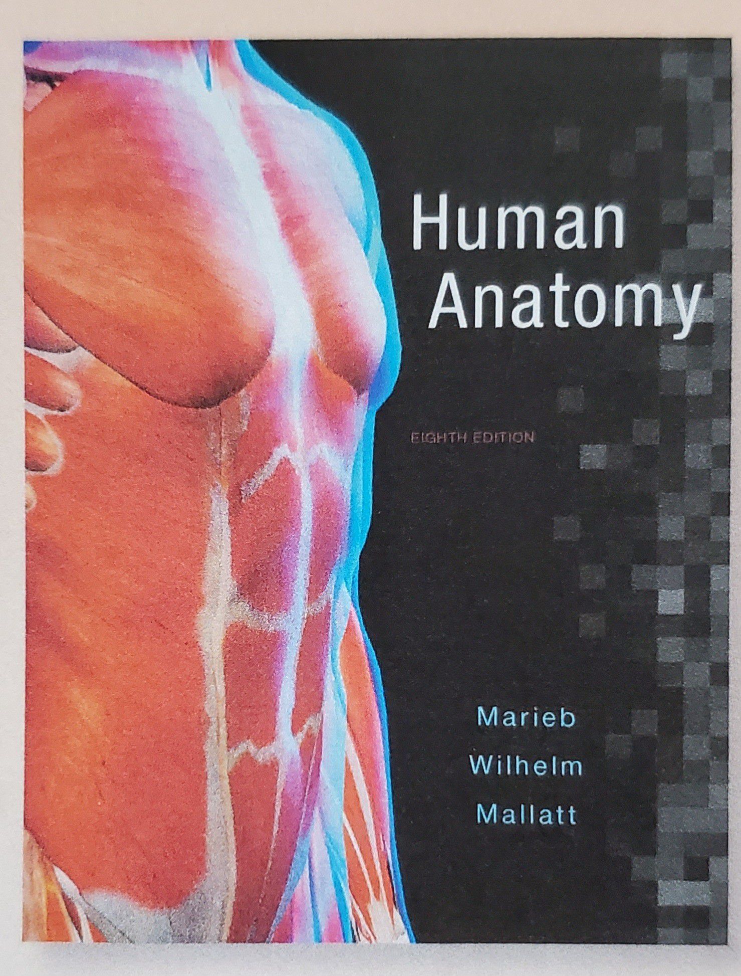 Human Anatomy, 8th edition Textbook + Access Code + Practice Anatomy Lab 3.0 Disk
