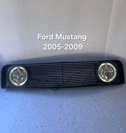 Ford Mustang 2005-2009 Billet Grille with Fog Lights
