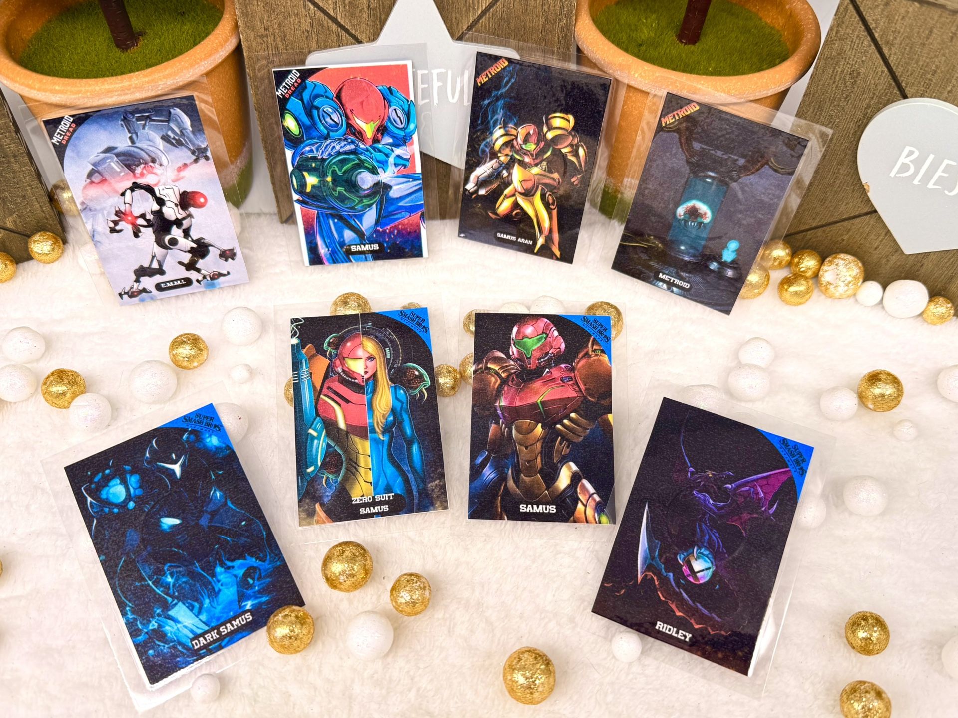 Metroid Dread Samus For Switch And Switch 2 Amiibo NFC Cards