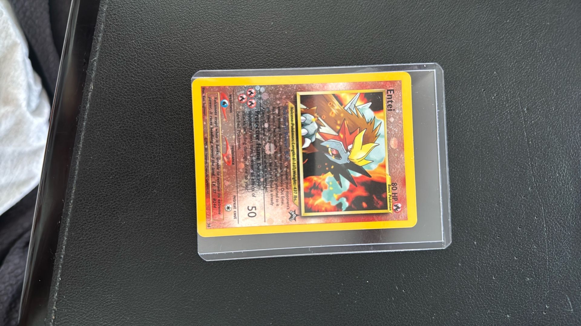 Pokémon Neo Revelation Entei Holo #6/64 (2001) – NM Vintage