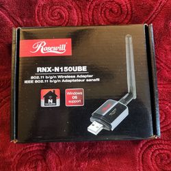 ROSEWILL RNX N150 UBE WIRELESS ADAPTER