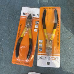 2 Pliers Professional Pliers New 