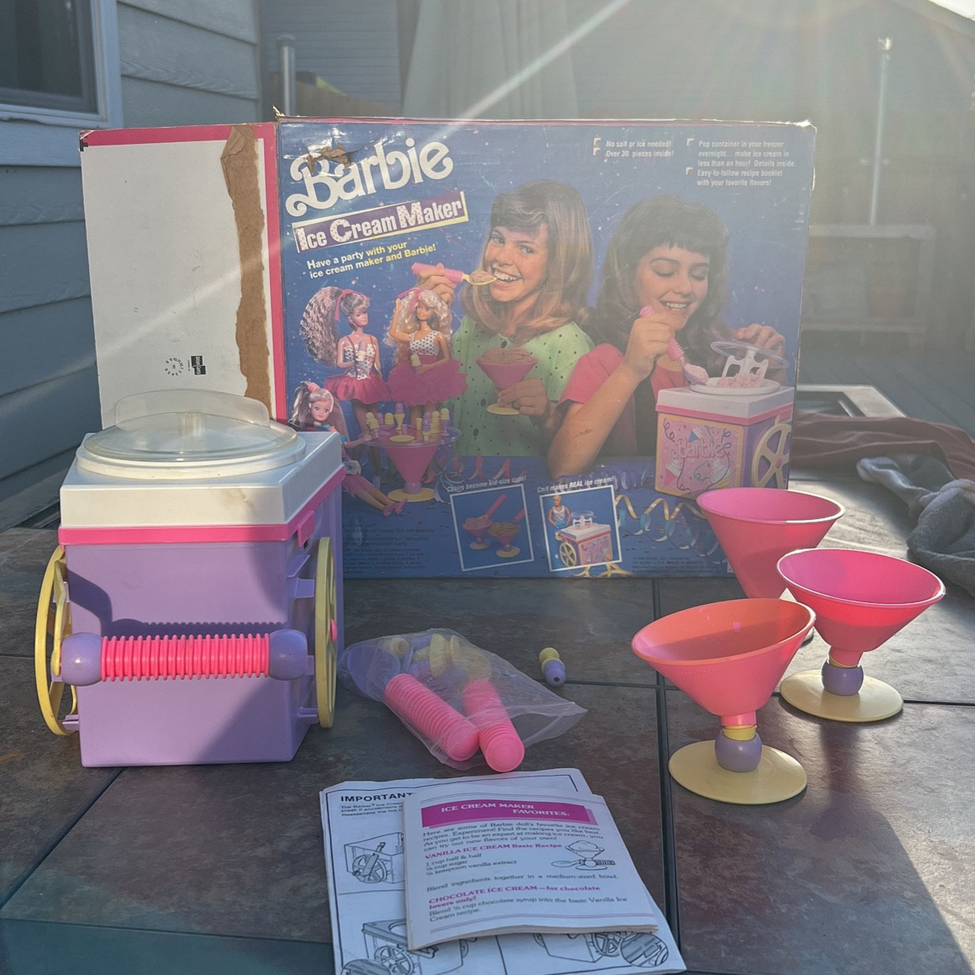 Barbie Ice Cream Maker