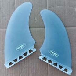 TERRAMAR SURFCO "EL NORTE" TWIN KEEL SURFBOARD FINS STARTING AT $25