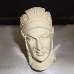 Vintage Meerschaum Indian Chief Head Pipe w/Case