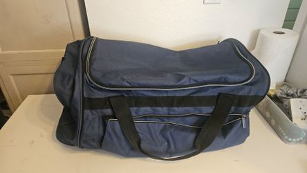 80L Foldable Rolling Duffle Bag with Wheels