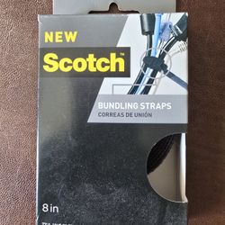 Scotch 8in Velcro Bundling Straps