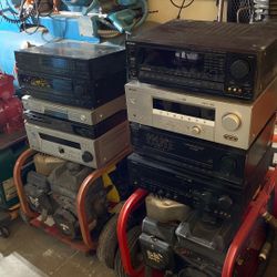 6  Stereo. And  3 Cd Players