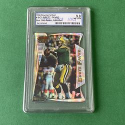 1996 Brett Favre Bowman’s Best Cuts Atomic Refractors #BC5. PSA NR 9.8