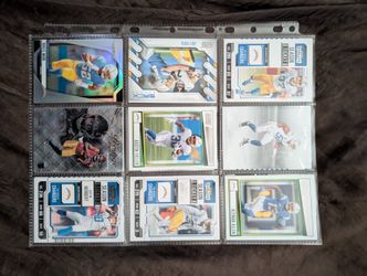 LA Chargers Football Cards