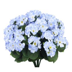 8 PCs Artificial Blue Geranium 