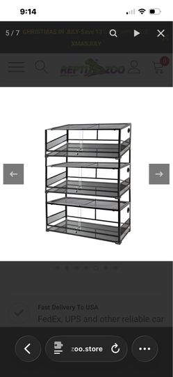 REPTIZOO STACKABLE TANKS