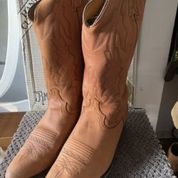 Cowboy Boots  Nice Size 10 Extra Wide 