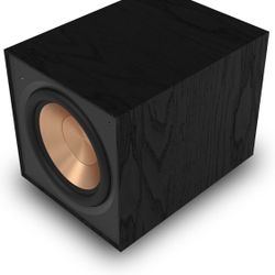 klipsch Reference R-101SW 10” Front-Firing Subwoofer with All-New Spun-Copper 10” woofers and an All-Digital Amplifier for Premium Home Theater Sound 