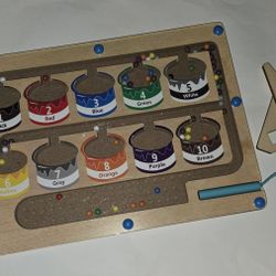 Magnetic Color Classification Maze Kids Educational Toy Puzzle 36+ Months