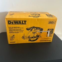 $130 NEW Dewalt 6 1/2” Circular Saw  (TOOL-ONLY) 20-volt   Model #DCS565B