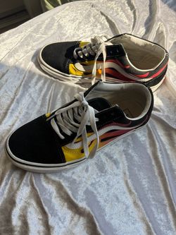 Vans Old Skool Flame Sneakers size 9 women’s