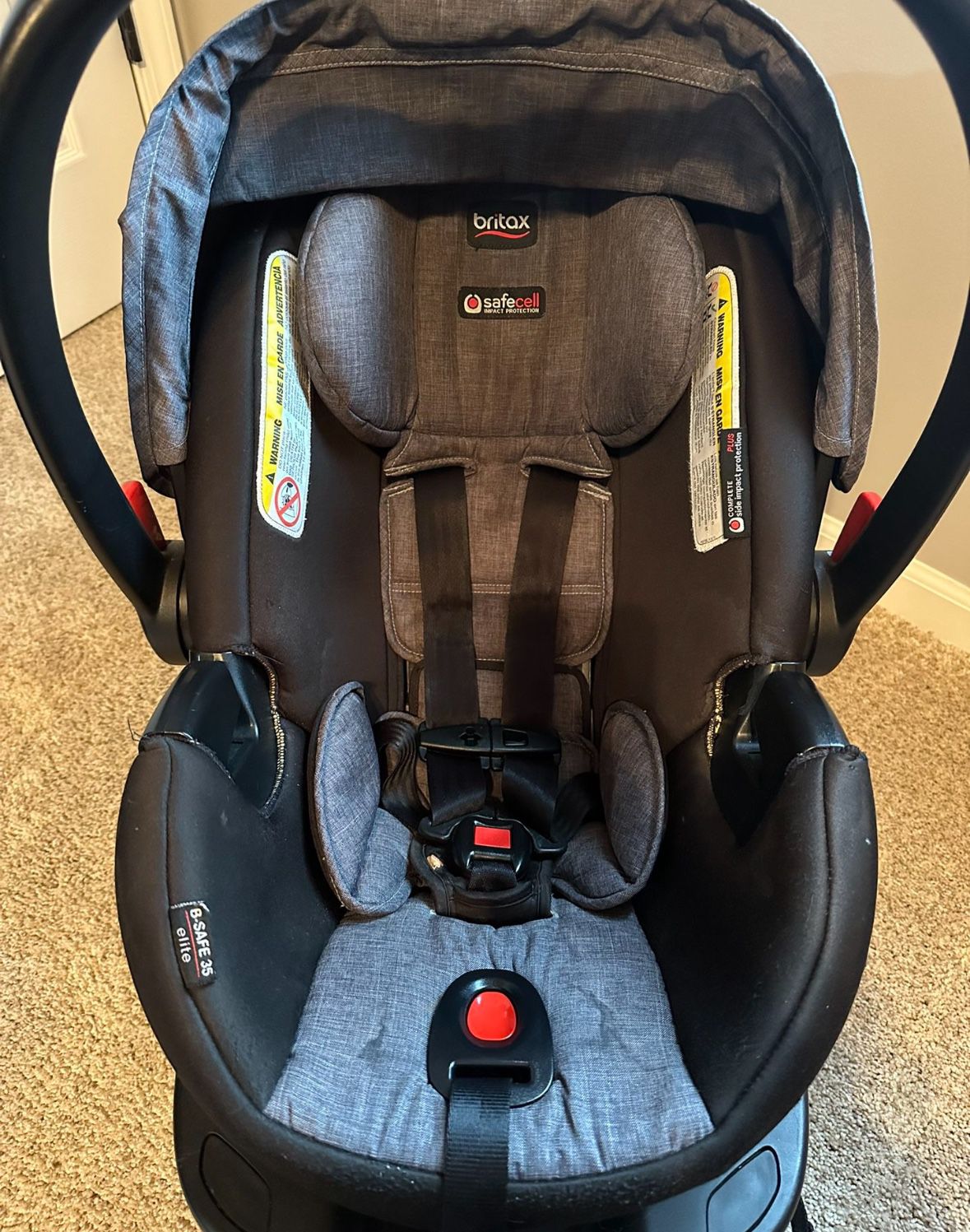 Britax B-safe 35 Infant Car Seat With Base
