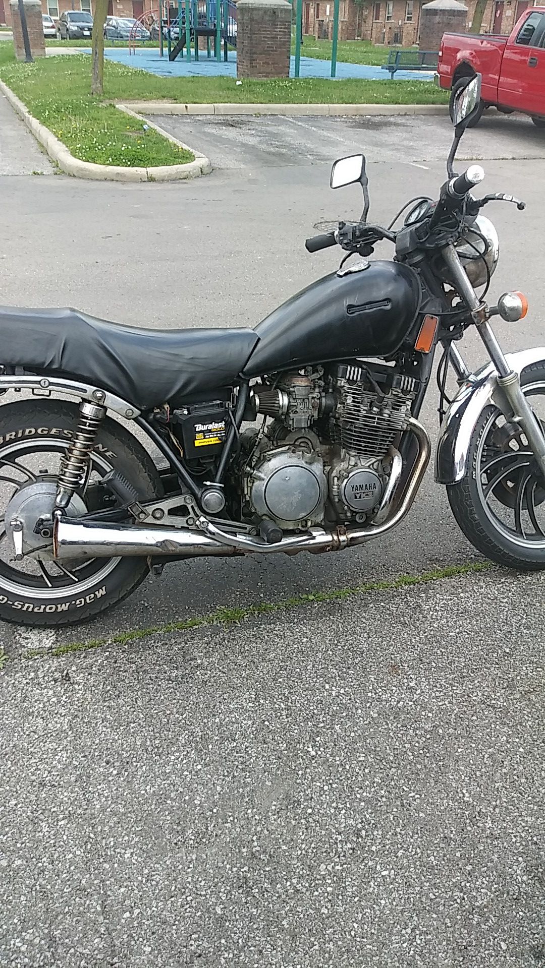 Motorcycle yamaha 650