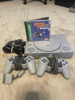 Playstation 1 With Game