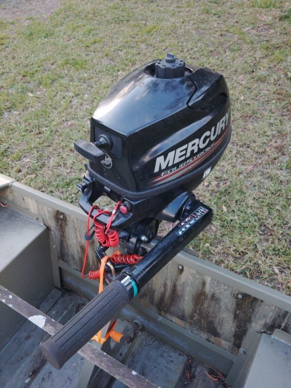 Mercury 3.5 HP MOTOR-VERY LOW HOURS