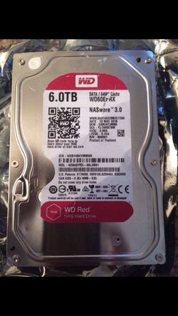 WD 6.0 Terabytes
