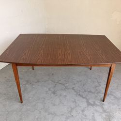 Mid-Century Modern Keller Walnut Dining Table