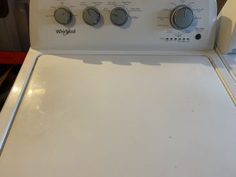 Whirlpool washer & Electric dryer