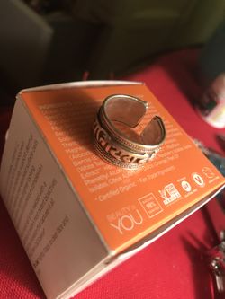Silver ring beautiful