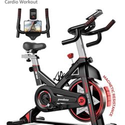 POOBOO Exercise Bike, Stationary Bike 