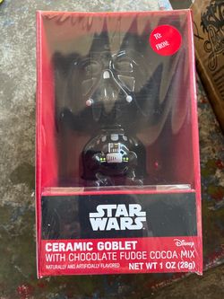 Stars wars ceramic goblet as is