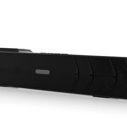 Renjinlo Portable Sound Bar for Desktop,Dynamic RGB Computer Sound Bar,HiFi Stereo Bluetooth 5.0 & 3.5mm Aux,USB Powered Computer Soundbar for PC, Lap
