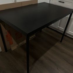 Black ikea table