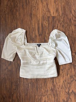 Express Satin Top Size XS