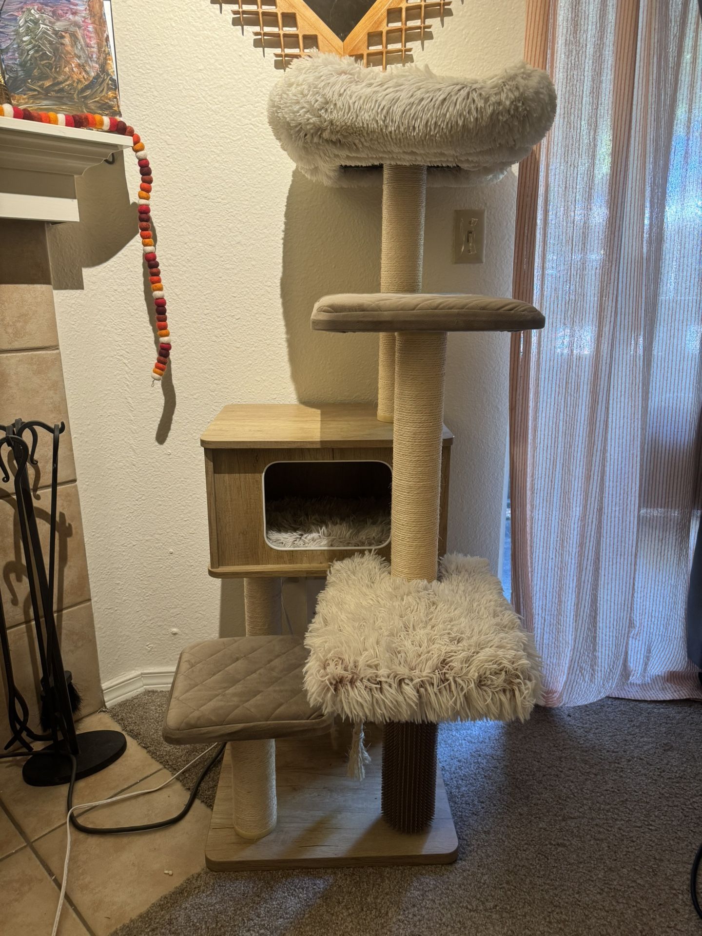 Catry 6 Level Cat Tree Condo W/scratching Post
