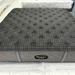 King Sizes Mattress And Box Spring Beautyrest Black Series Three 