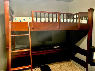 Bunk Bed w/ Desk