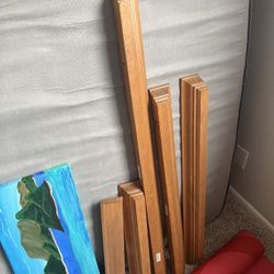 5 Piece Wooden Shelves 
