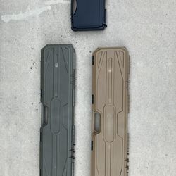 (3) Plastic Cases $10 EACH