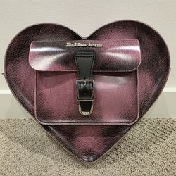 Doc Marten Distressed Leather Heart Backpack