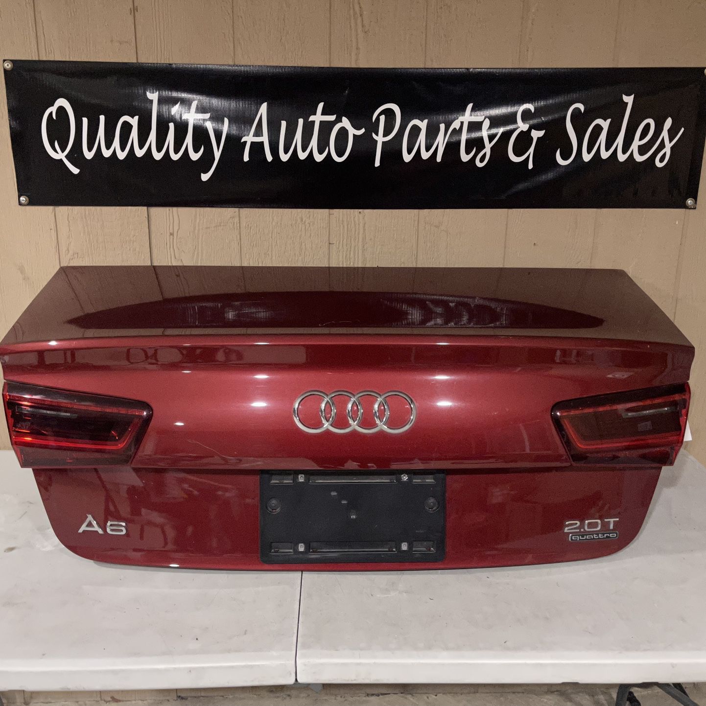 2012 2013 2014 (contact info removed) 2017 2018 Audi A6 Trunk