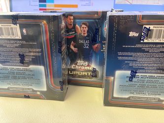 Topps chrome update series 2026 basketball MEGA BOX