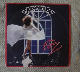 KROKUS THE BLITZ LP VINYL ALBUM 