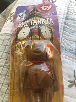 Teenie Beanie Babies/ Britannia the bear 🐻