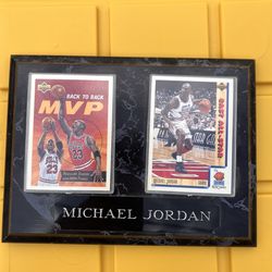 Michael Jordan plaque