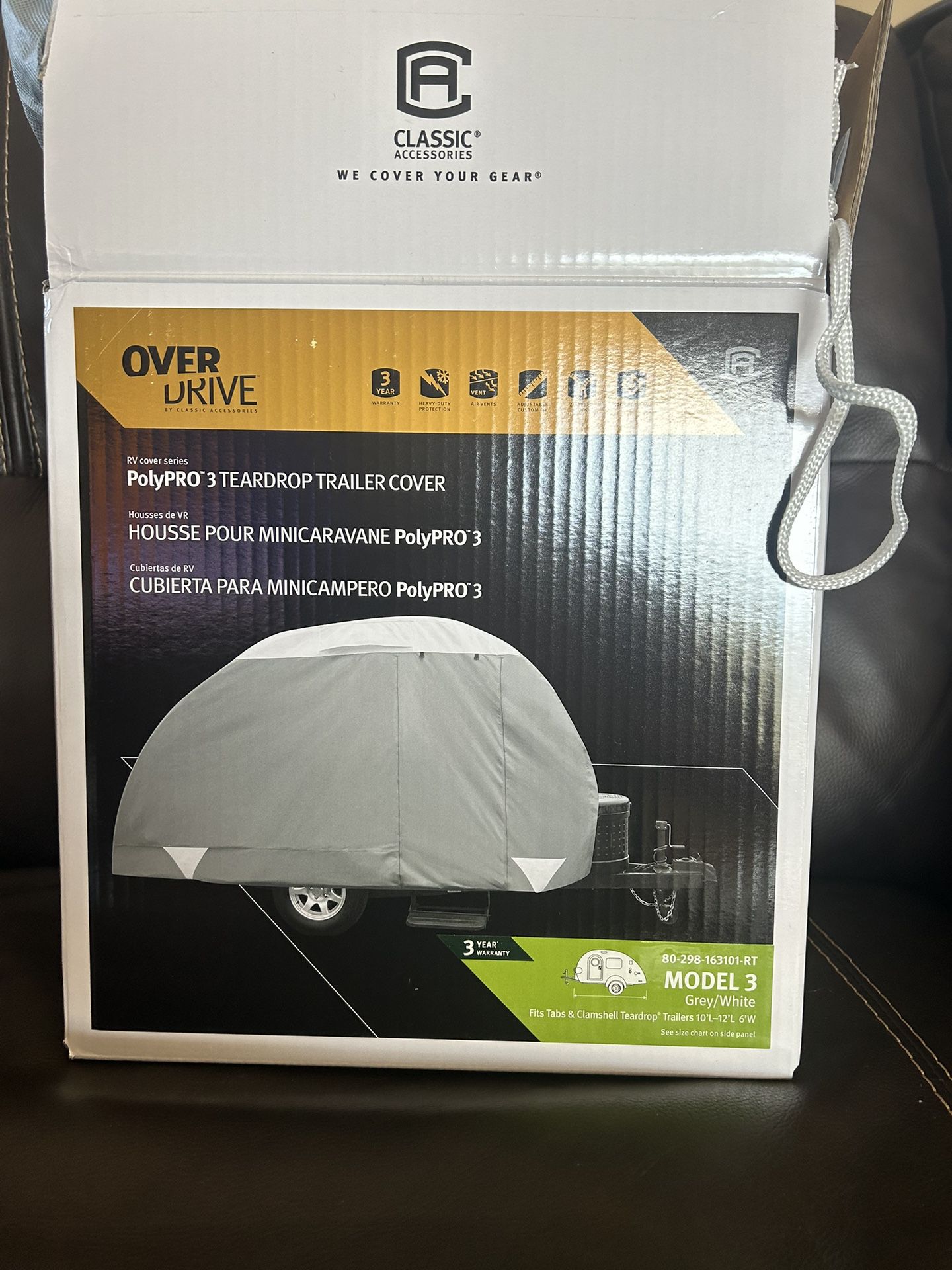 Over Drive PolyPRO3 Deluxe Teardrop Trailer Cover