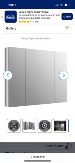 Kohler Verdera Slow Close Mirror Cabinet 40x30