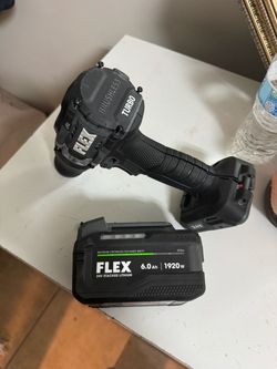 Flex battery and drill