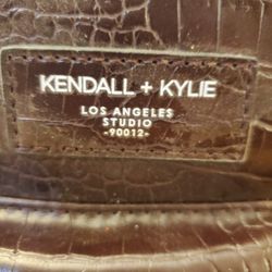KENDALL + KYLIE Brown Alligator Look